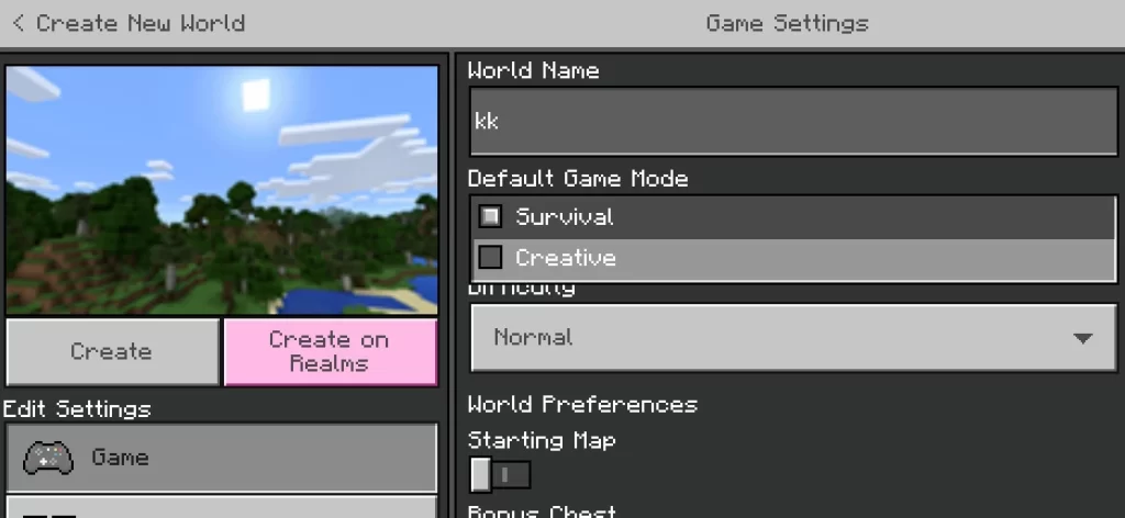 Concept Of Minecraft Game Modes