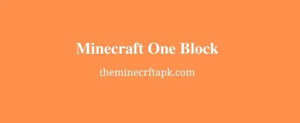 Minecraft One Block