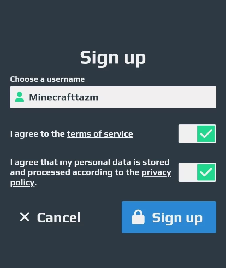 minecraft server name