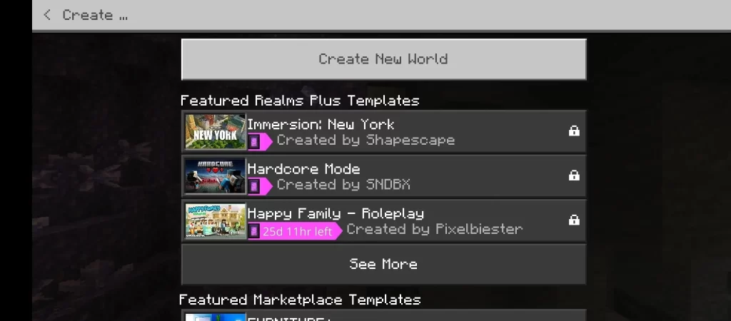 generate your own new world