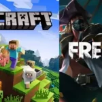 Minecraft VS Free Fire
