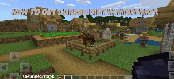 How To Get Coarse Dirt in Minecraft