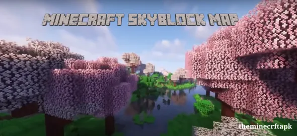 Minecraft SkyBlock Map