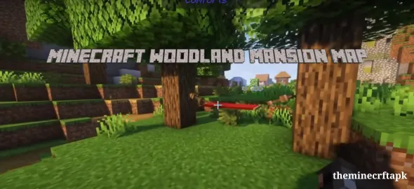 Minecraft Woodland Mansion Map