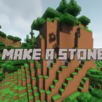 how to make a stone sword in Minecraft