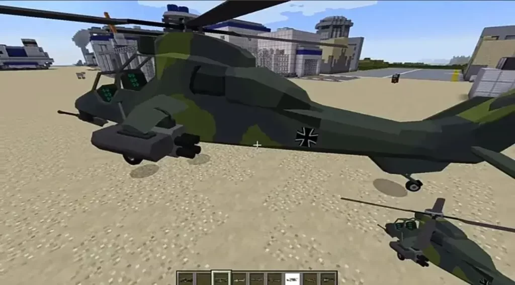 Minecraft Helicopter Mod