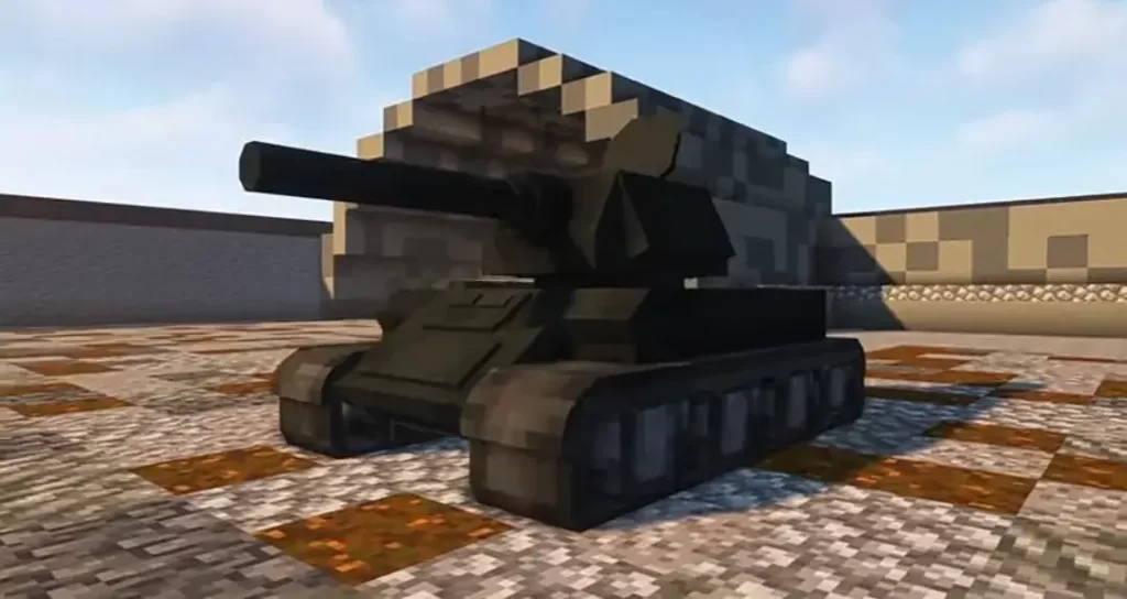 Minecraft Tank Mod