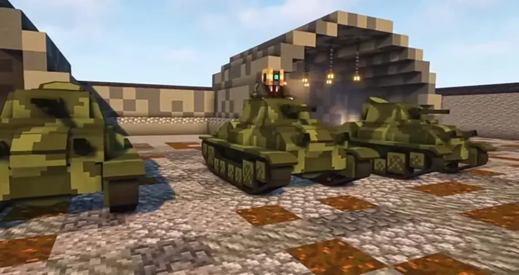 Tanks gameplay