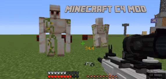 Minecraft C4 Mod