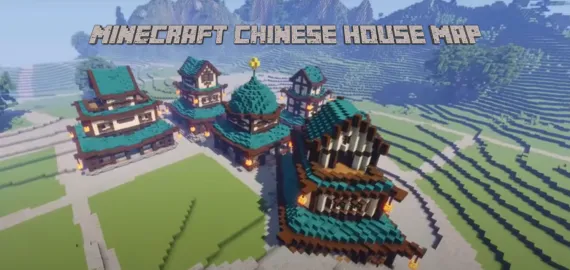 Minecraft Chinese House Map