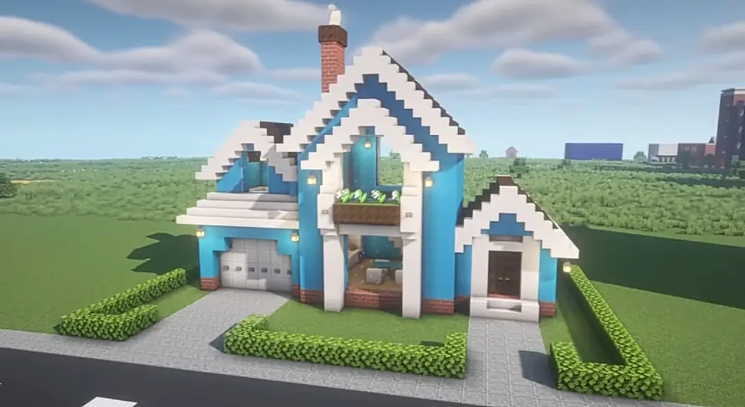 Minecraft Suburban House