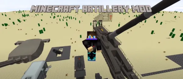Minecraft Artillery Mod