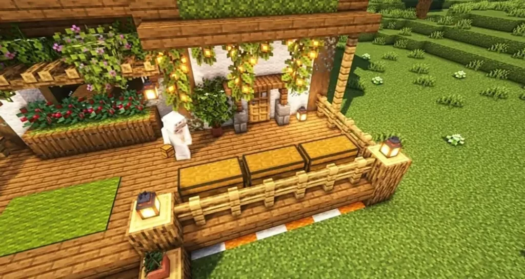 Minecraft cozy house