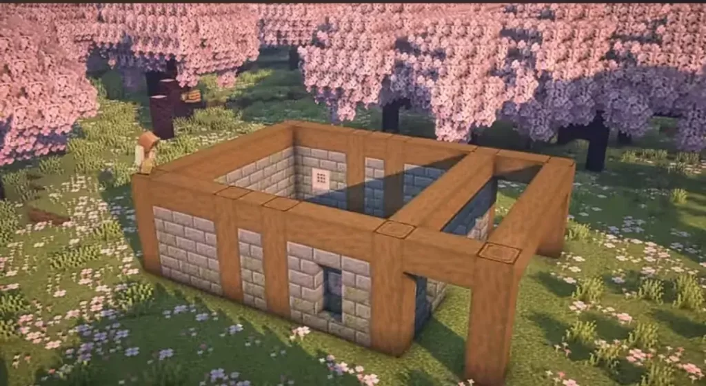 Minecraft Cherry Blossom House