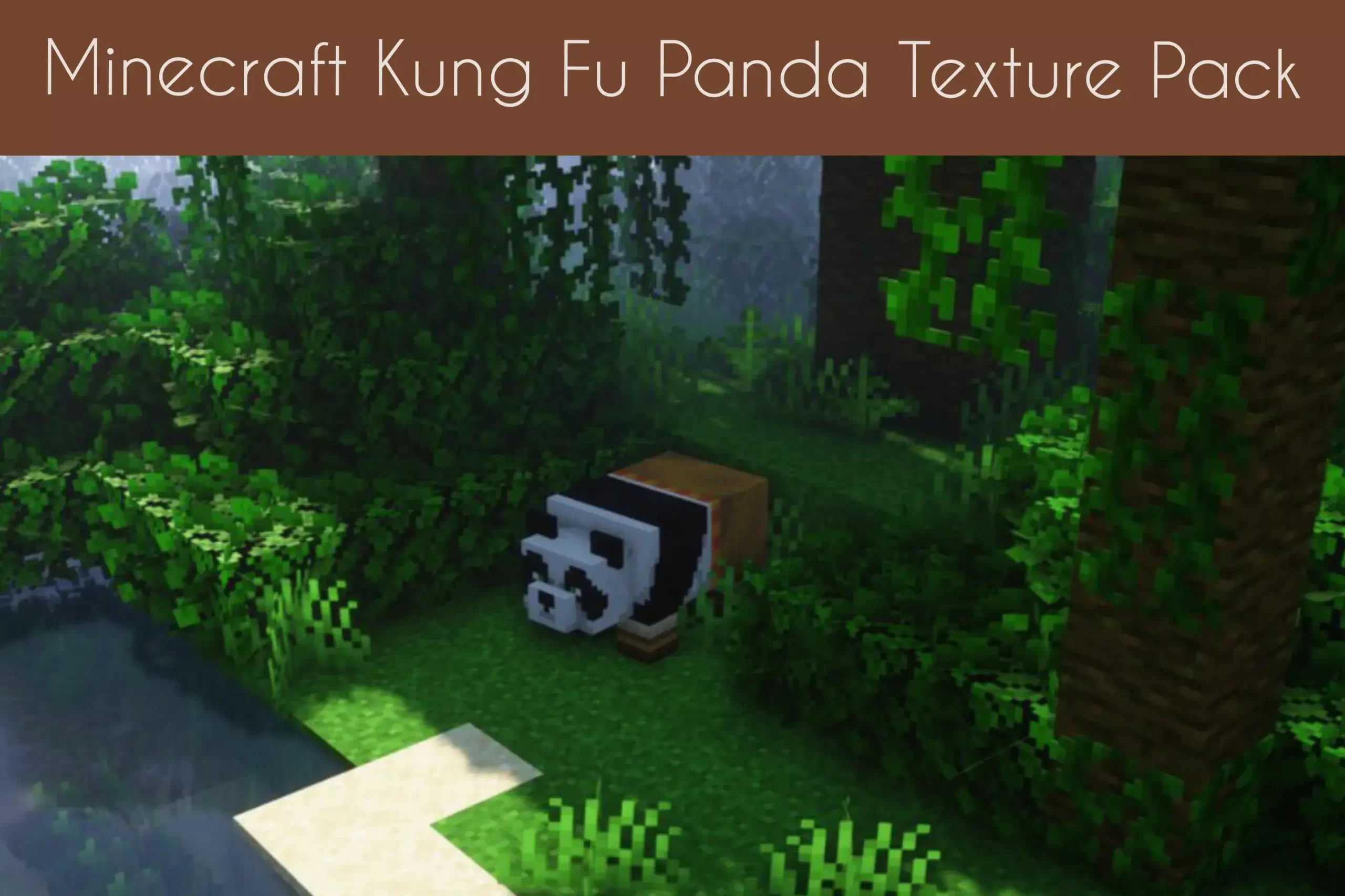 Minecraft Kung Fu Panda Texture Pack