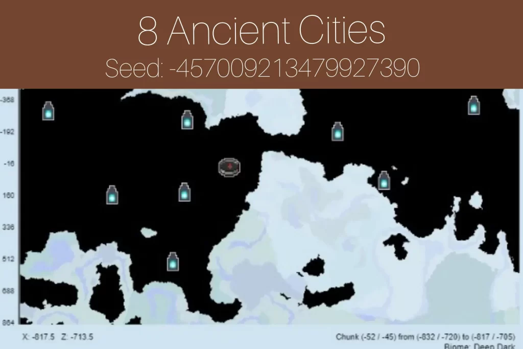 8 Ancient Cities
Seed: -457009213479927390