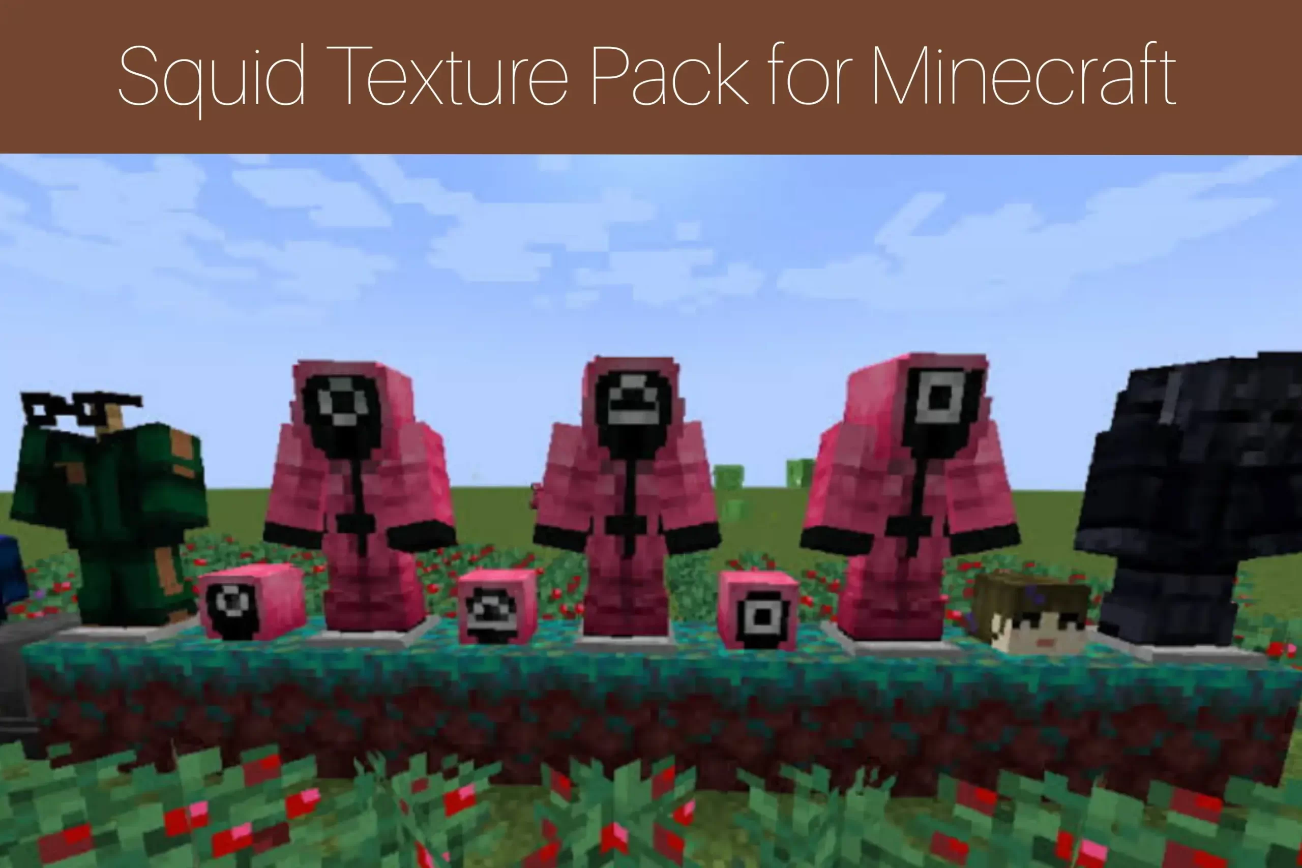 Squid Texture Pack for Minecraft