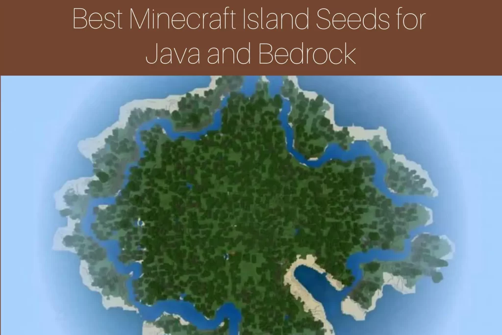 Best Minecraft Island Seeds For Java and Bedrock
