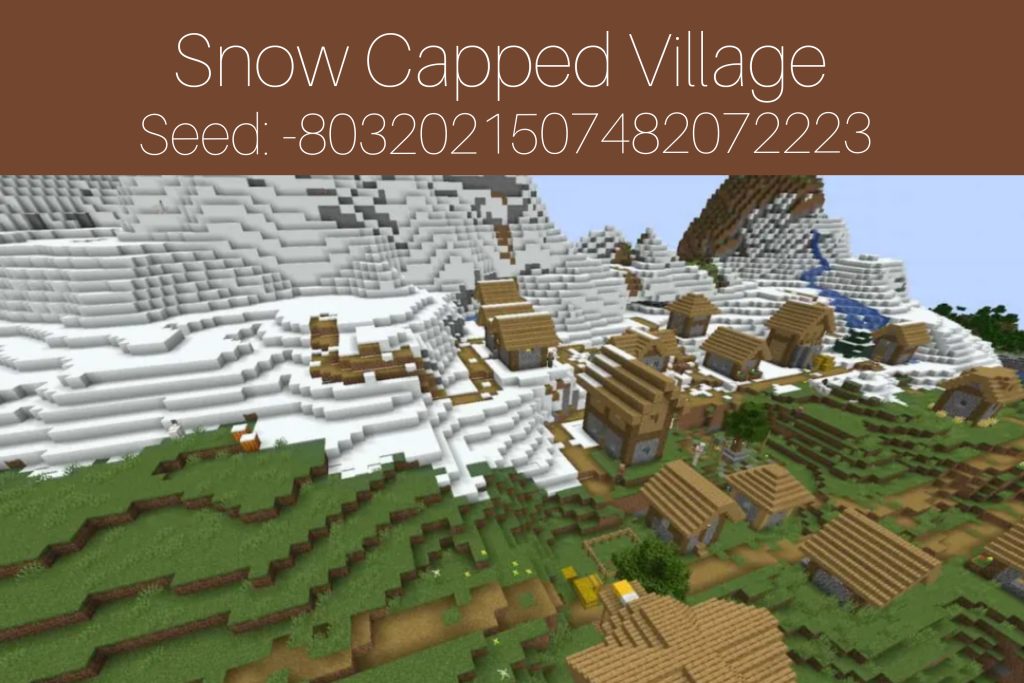 Snow Capped Village
Seed: -8032021507482072223