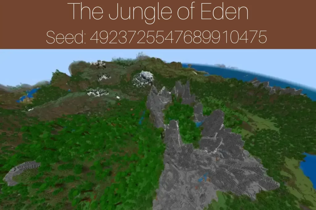 The Jungle of Eden
Seed: 4923725547689910475