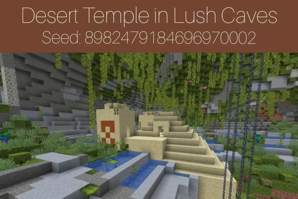 Desert Temple in Lush Caves
Seed: 8982479184696970002