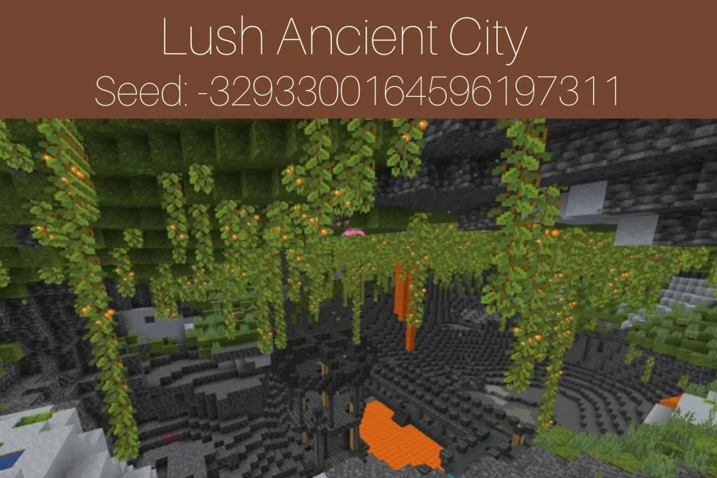 Lush Ancient City
Seed: -3293300164596197311