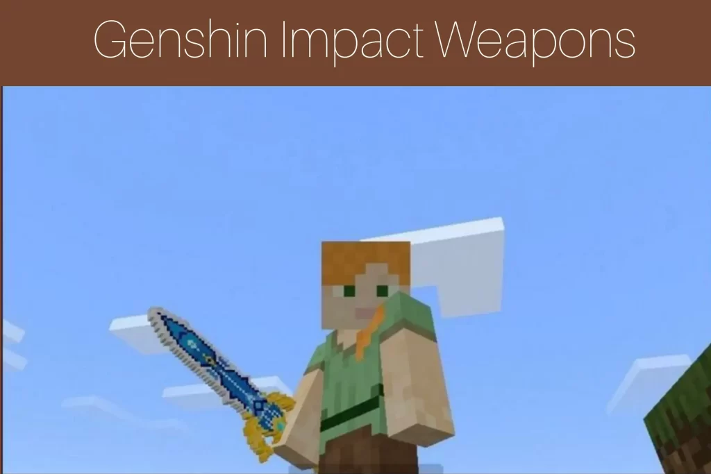 Genshin Impact Weapons