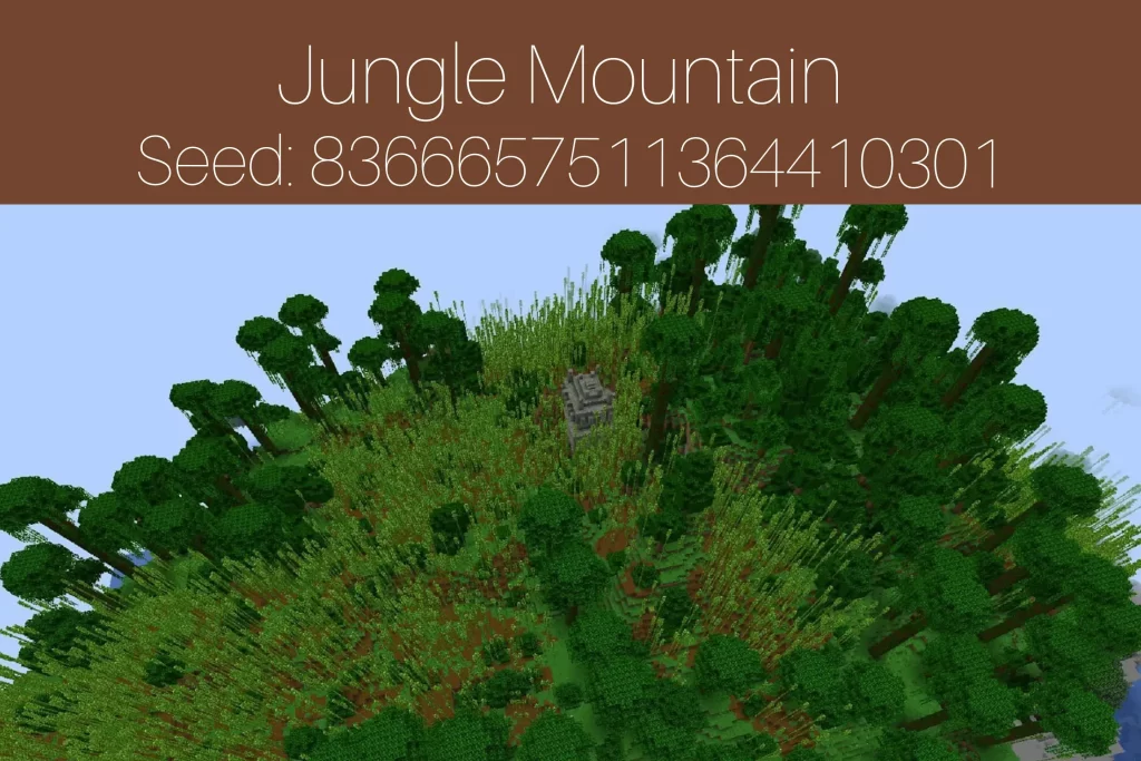 Jungle Mountain
Seed: 8366657511364410301