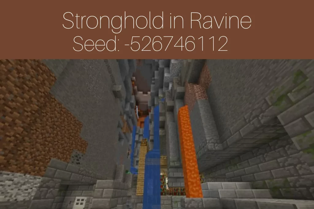 Stronghold in Ravine
Seed: -526746112