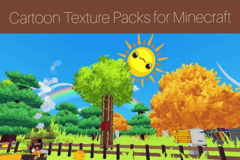 Cartoon Texture Packs for Minecraft