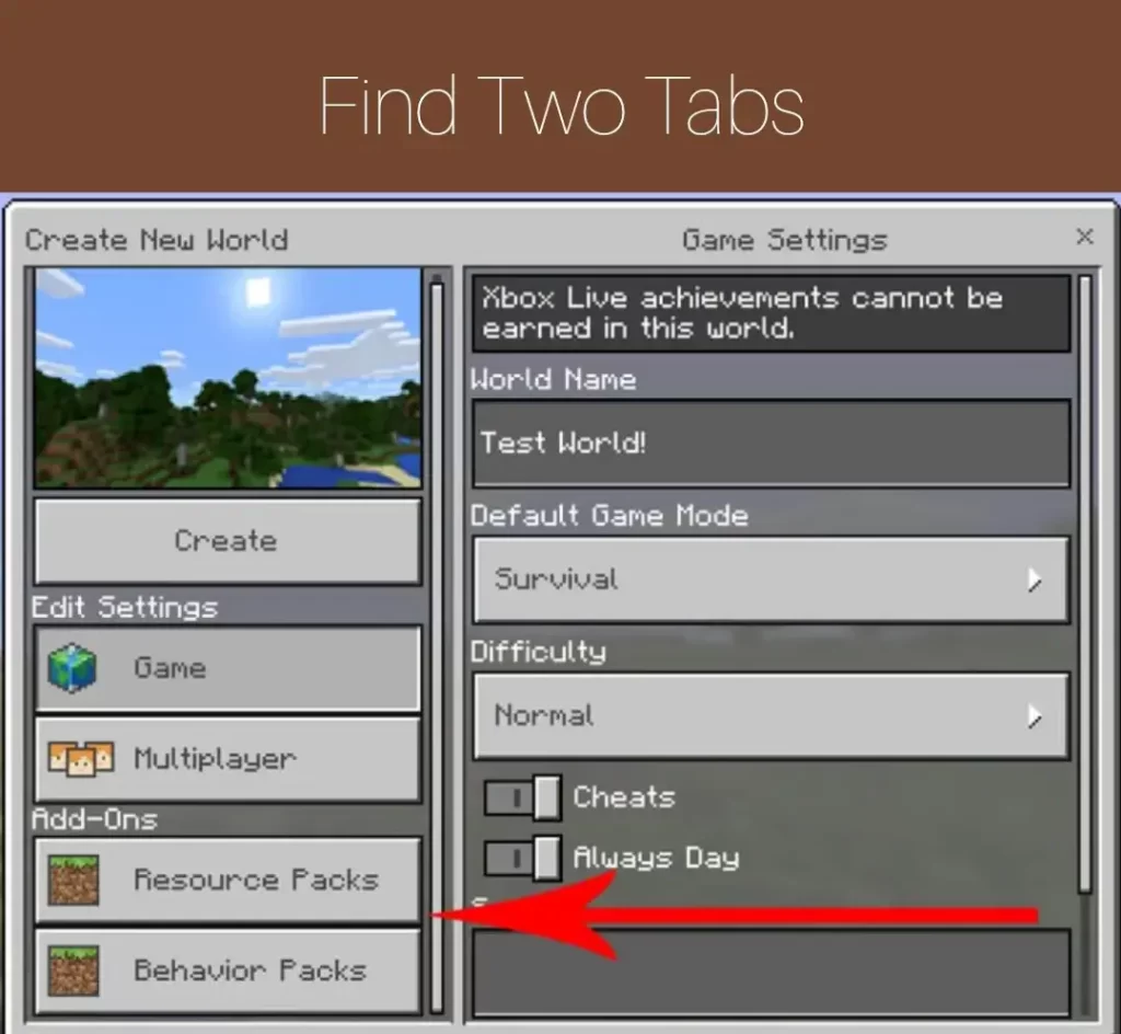 Step 10: Find Two Tabs