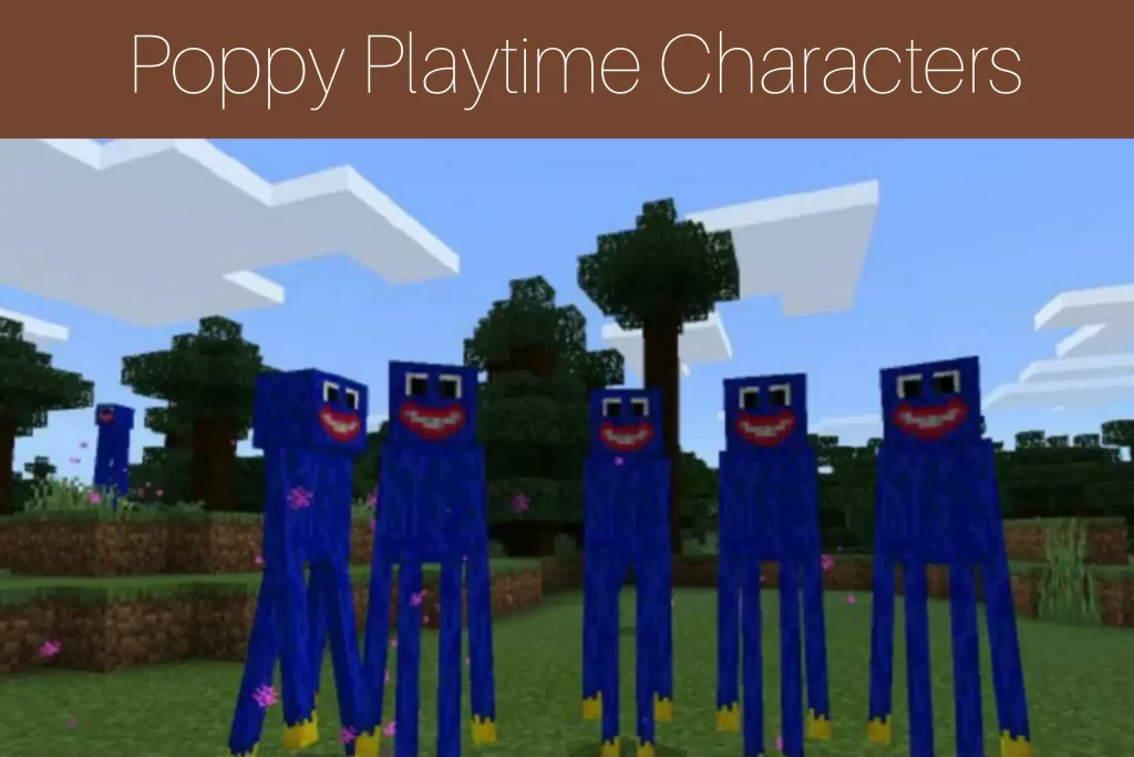 Poppy Playtime Characters