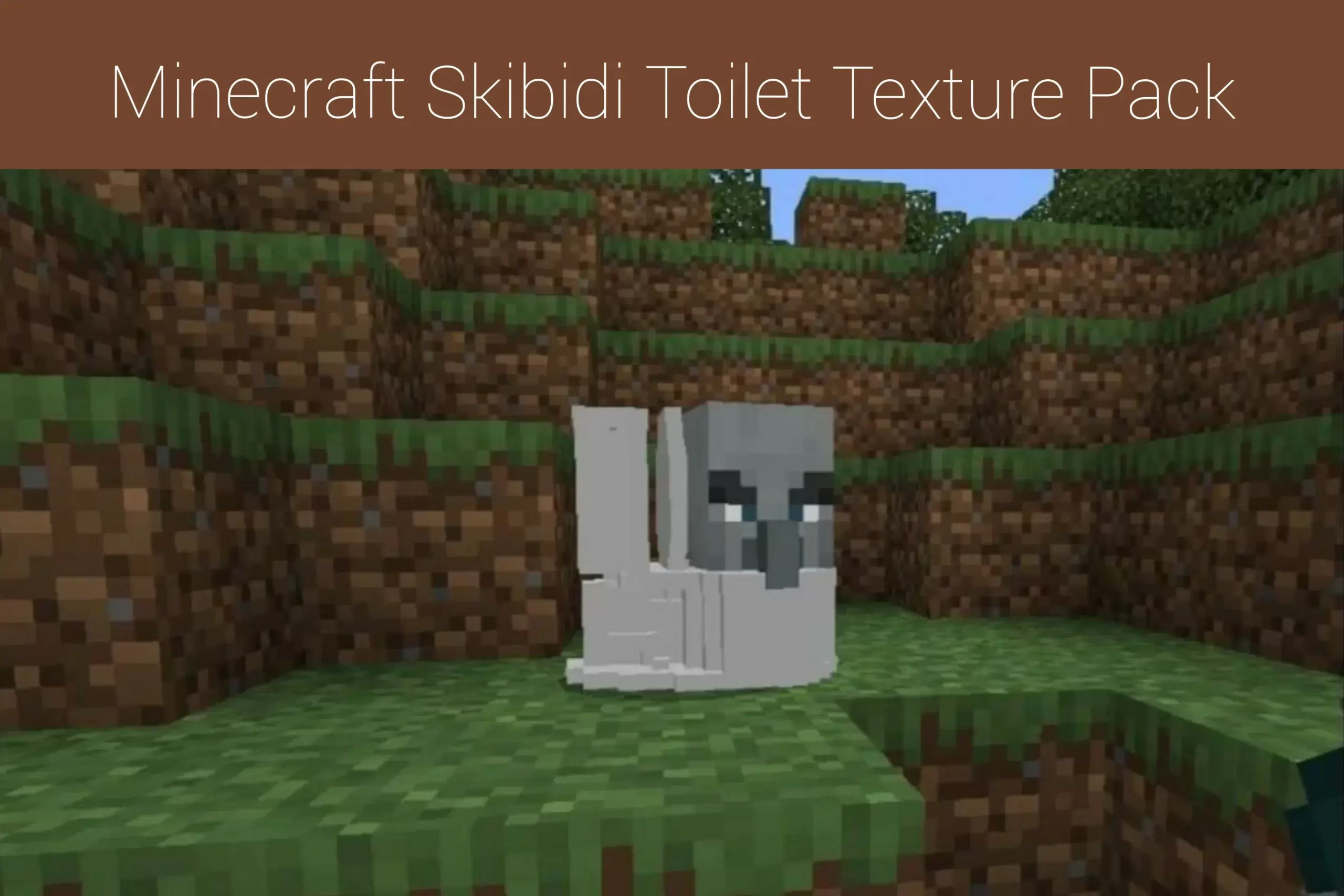 Minecraft Skibidi Toilet Texture Pack