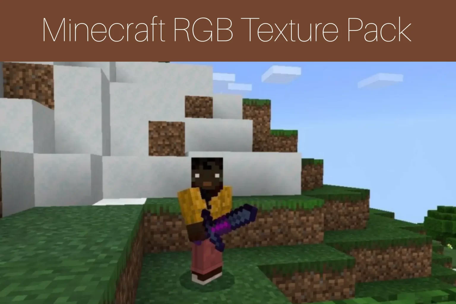 Minecraft RGB Texture Pack