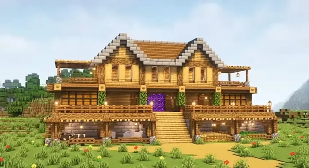 Minecraft Big Survival House