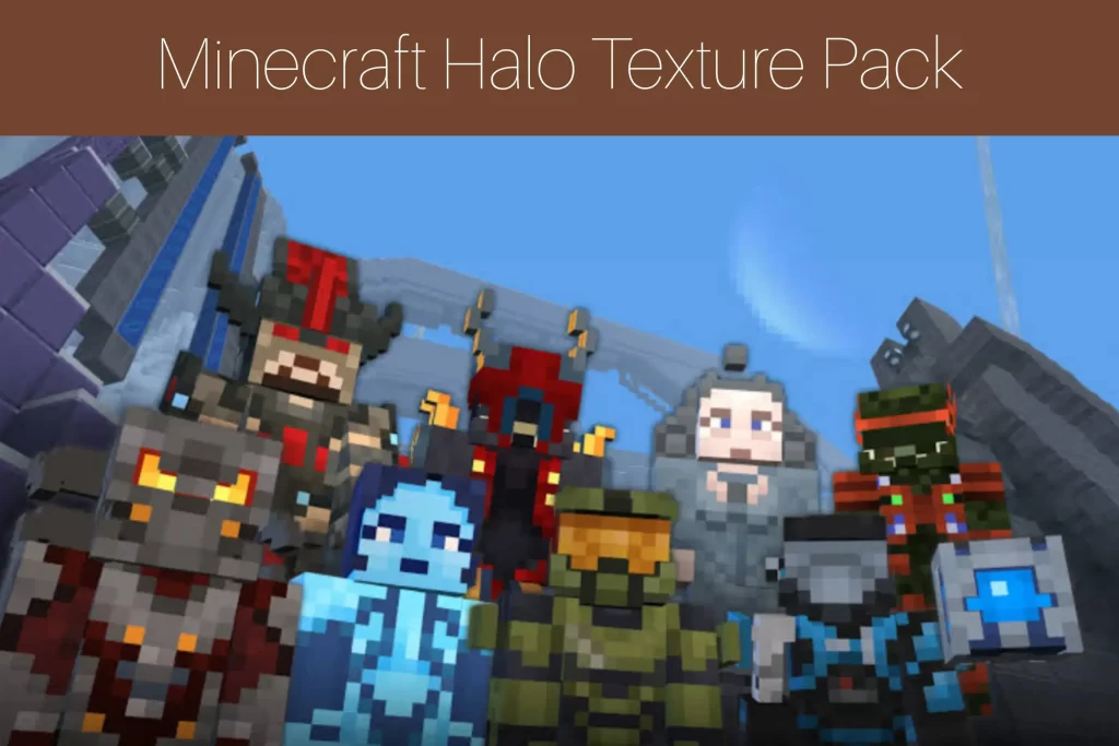 Minecraft Halo Texture Pack
