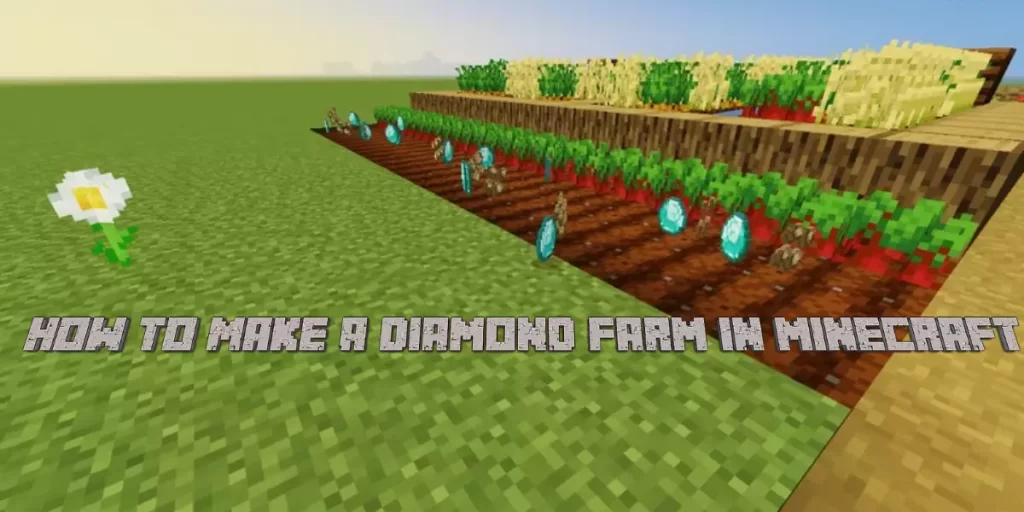 How To Make a Diamond Farm in Minecraft