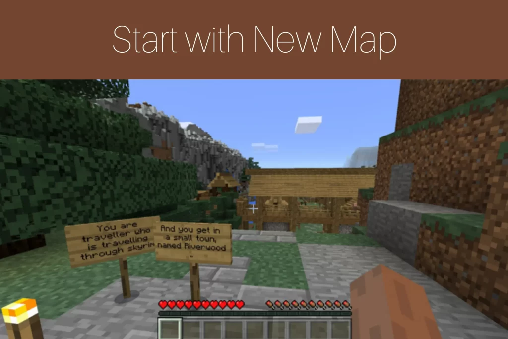 Step 8: Start with New Map 