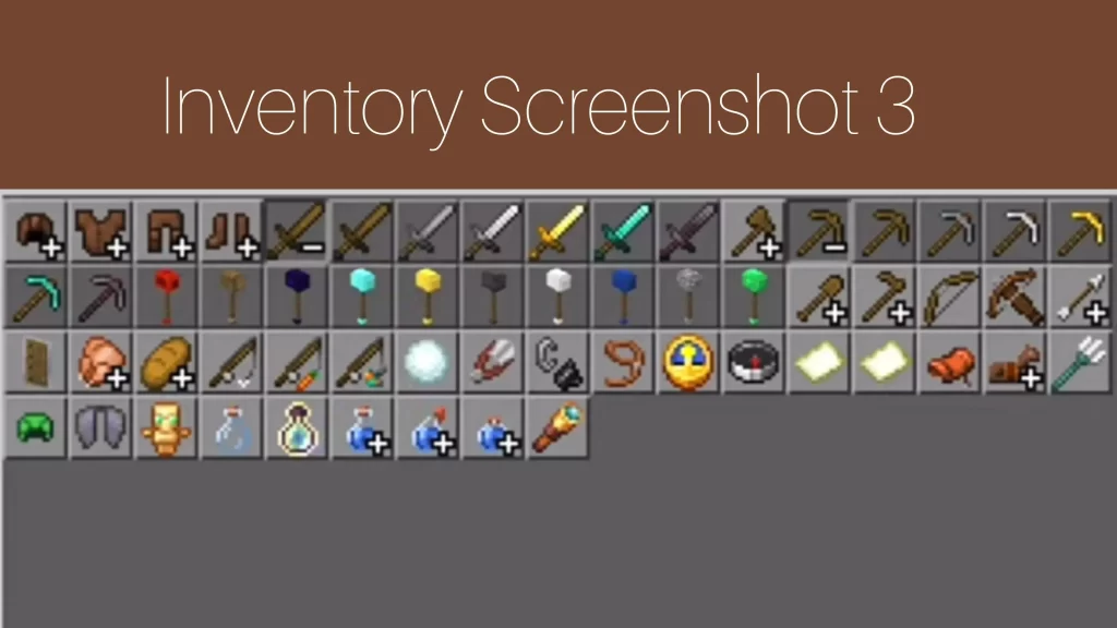 Hammer Time Addon Inventory