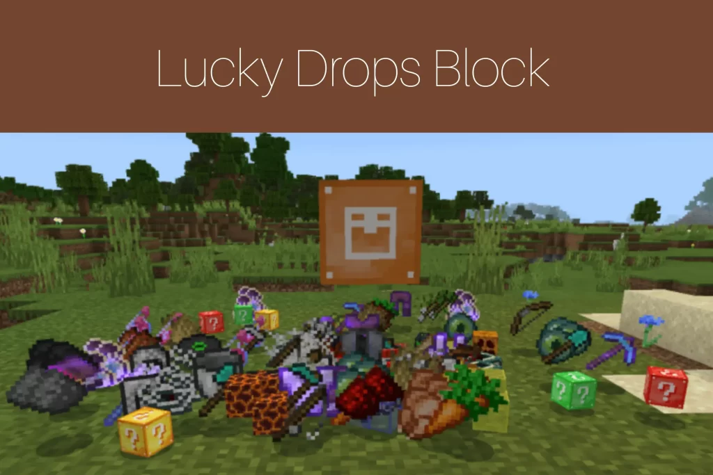 Minecraft Lucky Blocks Addon