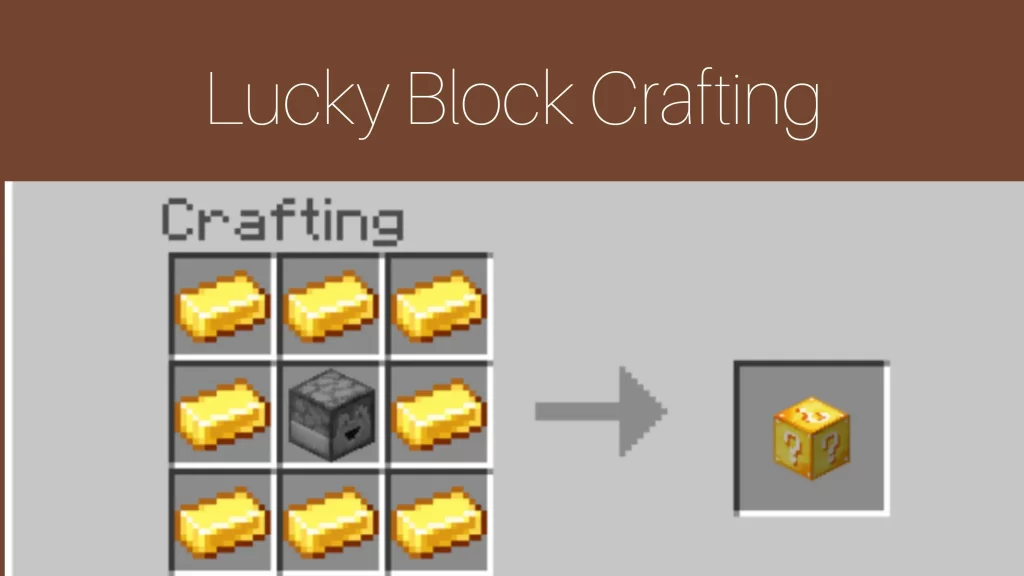 Minecraft Lucky Blocks Addon