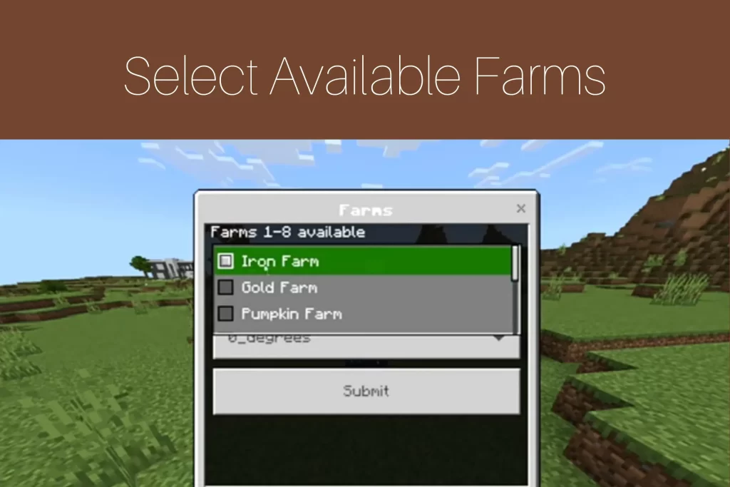 Selecting Farm