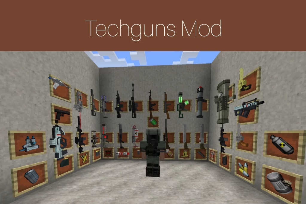 Minecraft Techguns Mod