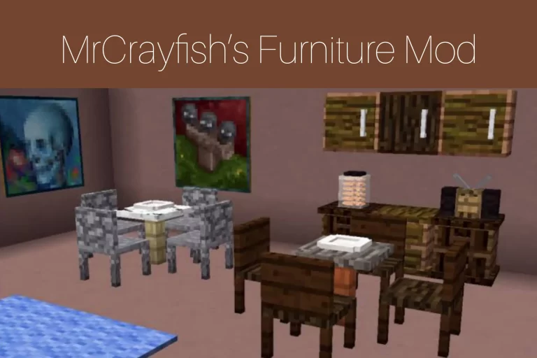 Minecraft MrCrayfish's Furniture Mod