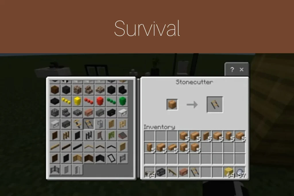 Accessing Mod features in Survival Mod