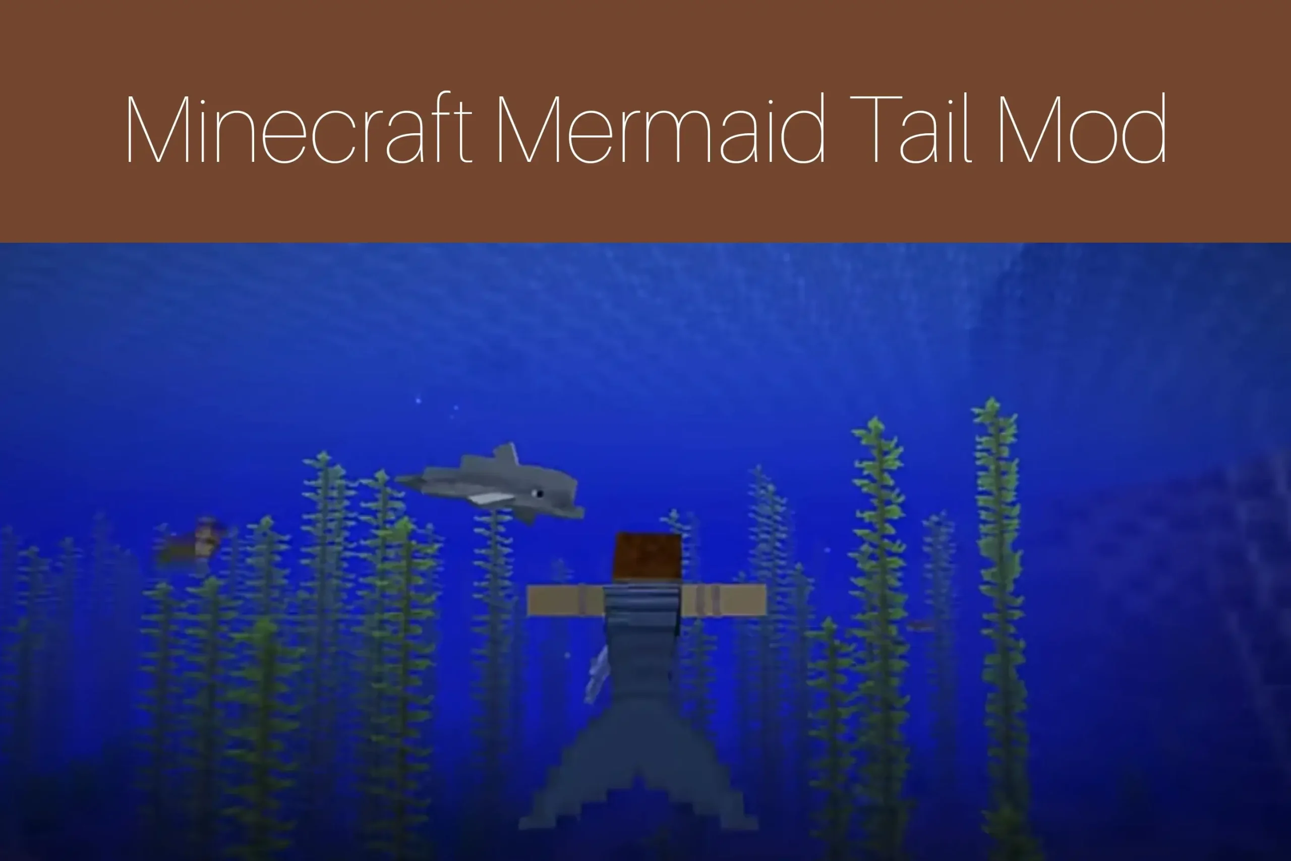 Minecraft Mermaid Tail Mod
