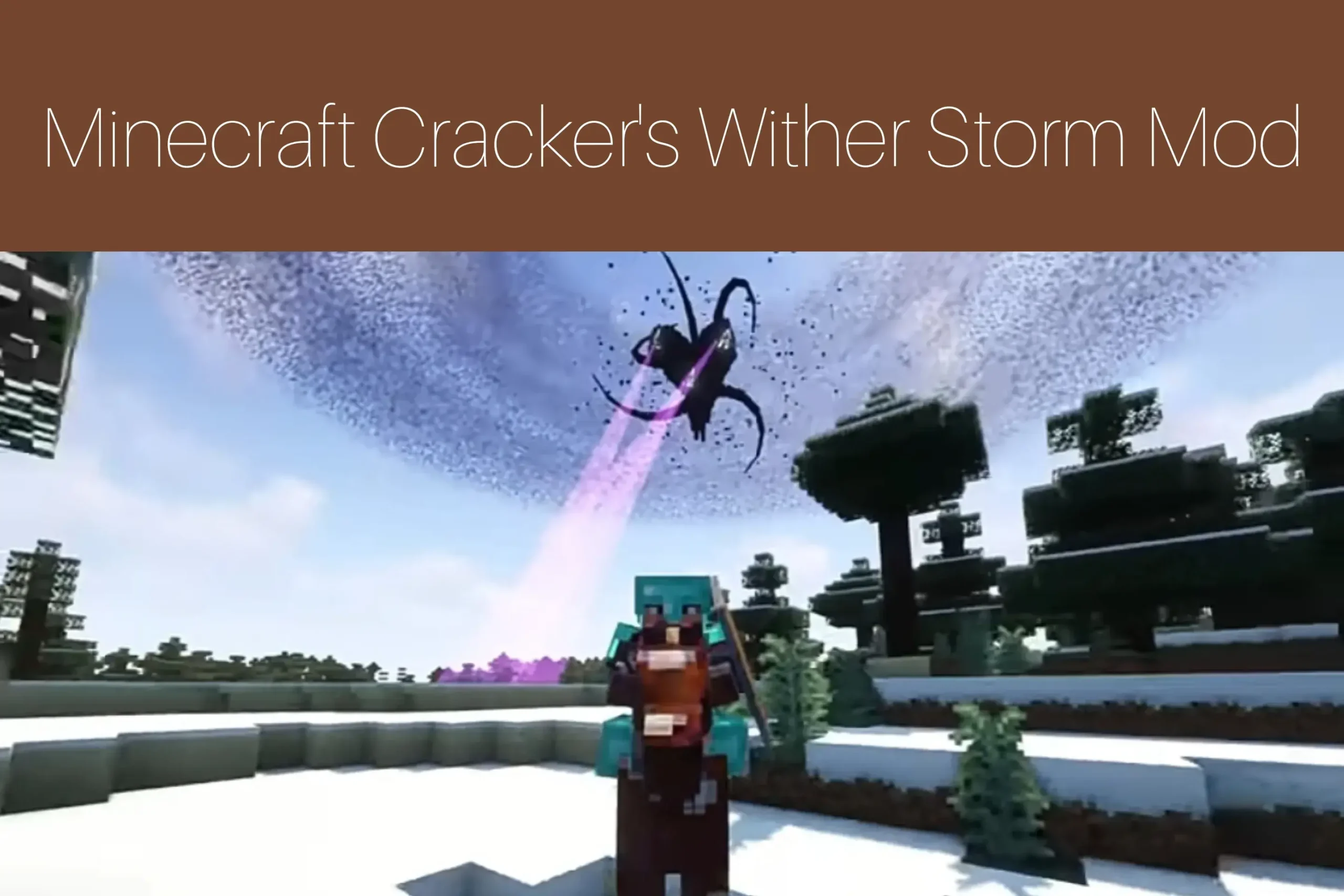 Minecraft Cracker's Wither Storm Mod