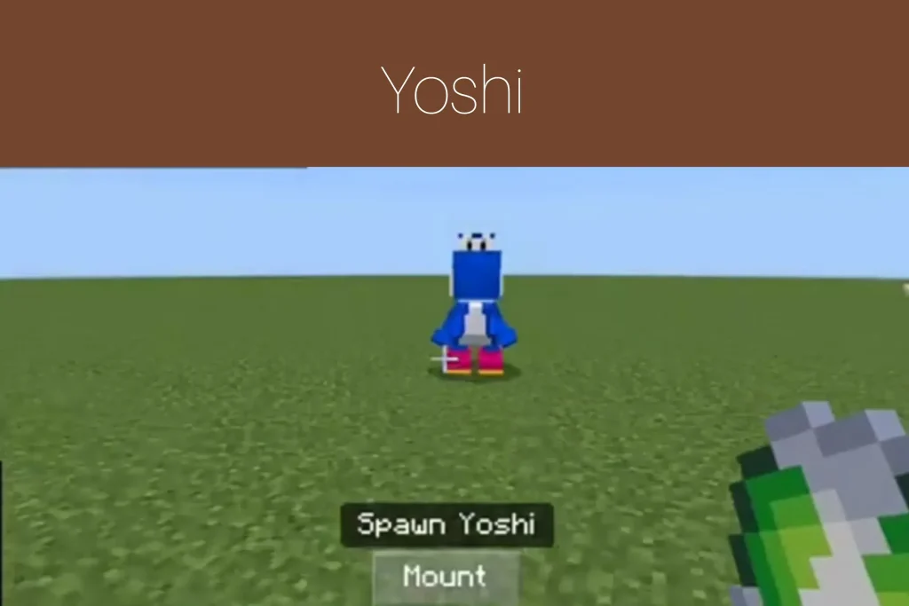 Minecraft Yoshi Mod
