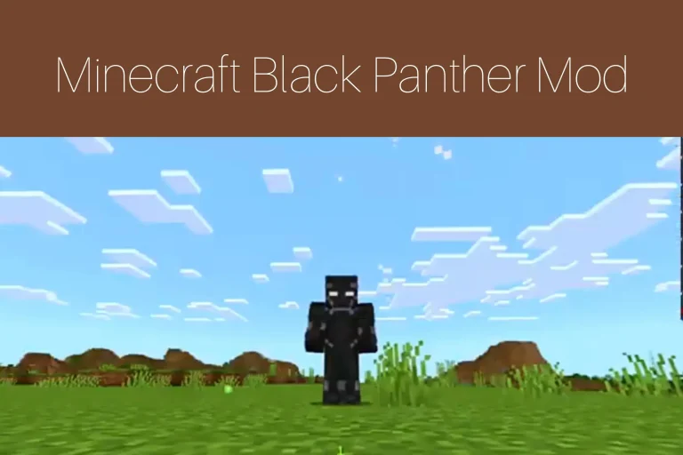 Minecraft Black Panther Mod