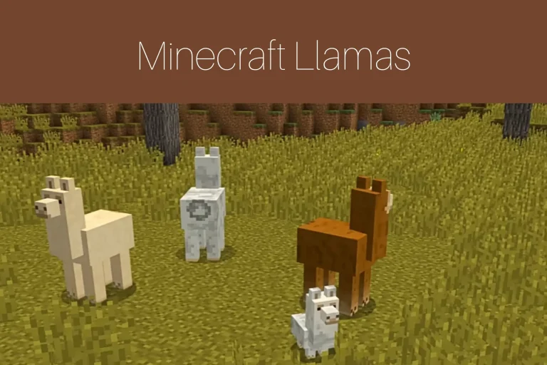 Minecraft Llamas 